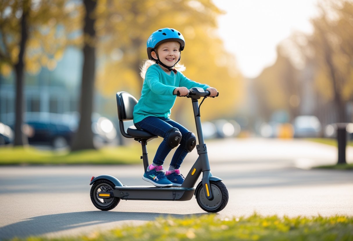 Sådan vælger du det bedste elløbehjul med sæde til børn